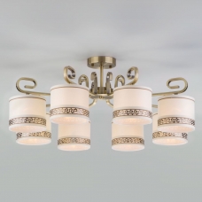 Люстра потолочная Eurosvet Frangia 60086/8 античная бронза