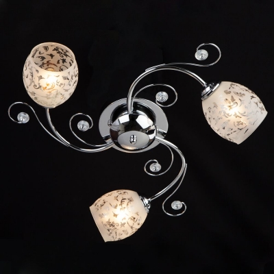 Люстра потолочная Eurosvet Roksana 9677/3 хром Люстра потолочная Eurosvet Roksana 9677/3 хром