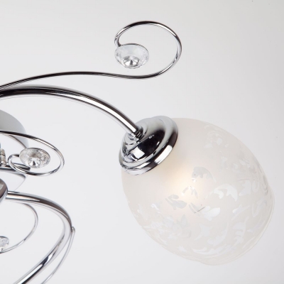 Люстра потолочная Eurosvet Roksana 9677/3 хром Люстра потолочная Eurosvet Roksana 9677/3 хром