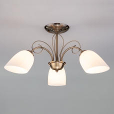 Люстра потолочная Eurosvet Stefanie 30107/3 античная бронза