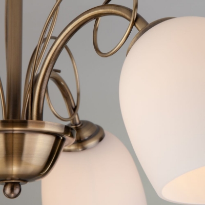 Люстра потолочная Eurosvet Stefanie 30107/3 античная бронза Люстра потолочная Eurosvet Stefanie 30107/3 античная бронза