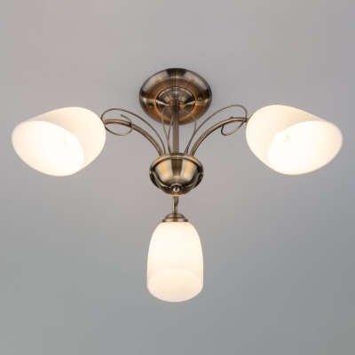 Люстра потолочная Eurosvet Stefanie 30107/3 античная бронза Люстра потолочная Eurosvet Stefanie 30107/3 античная бронза