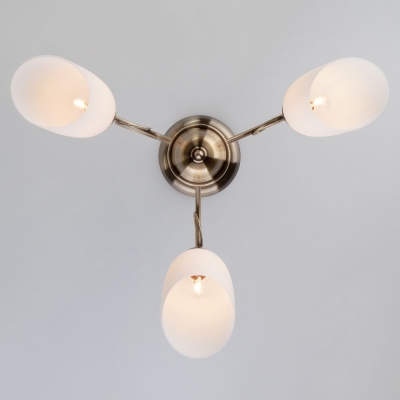 Люстра потолочная Eurosvet Stefanie 30107/3 античная бронза Люстра потолочная Eurosvet Stefanie 30107/3 античная бронза