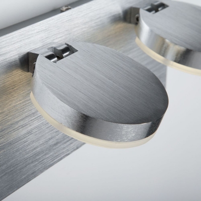 Настенный светильник Eurosvet Cover 20004/2 алюминий Настенный светильник Eurosvet Cover 20004/2 алюминий