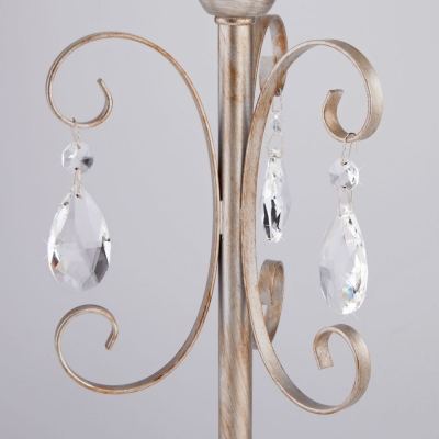 Настольная лампа Eurosvet Liona 01051/1 серебряный Настольная лампа Eurosvet Liona 01051/1 серебряный