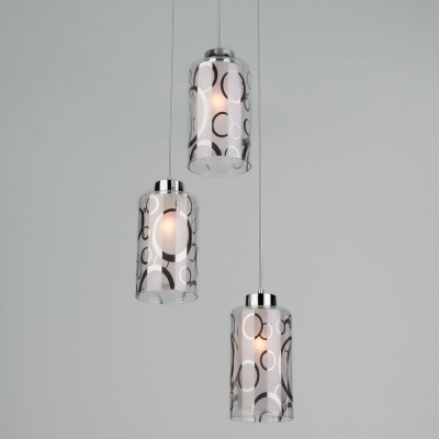 Подвесной светодиодный светильник Eurosvet Miguel 50000/3 хром