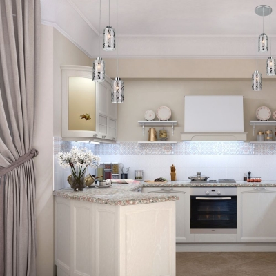 Подвесной светодиодный светильник Eurosvet Miguel 50000/3 хром Подвесной светодиодный светильник Eurosvet Miguel 50000/3 хром