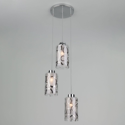 Подвесной светодиодный светильник Eurosvet Miguel 50000/3 хром Подвесной светодиодный светильник Eurosvet Miguel 50000/3 хром