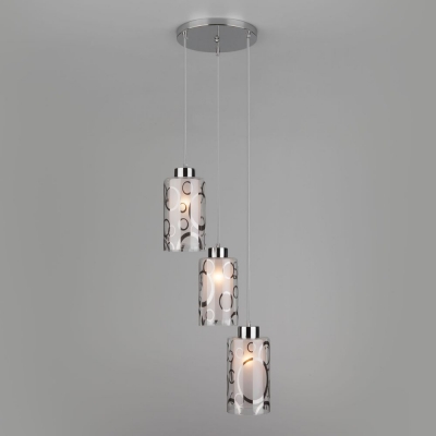 Подвесной светодиодный светильник Eurosvet Miguel 50000/3 хром Подвесной светодиодный светильник Eurosvet Miguel 50000/3 хром