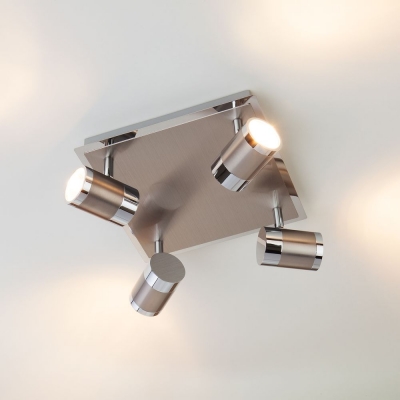 Потолочный светильник Eurosvet Prime 20058/4 перламутровый сатин Потолочный светильник Eurosvet Prime 20058/4 перламутровый сатин