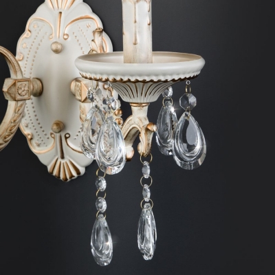 Двойное бра Eurosvet Lia 3585/2 белый с золотом