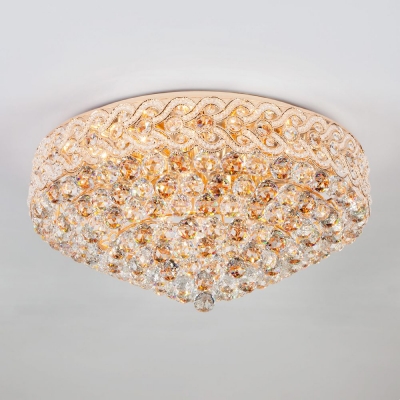 Хрустальная люстра Eurosvet Anika 3296/16 золото