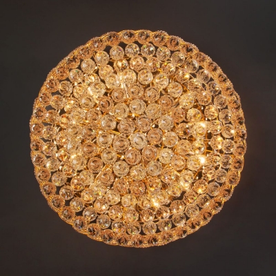 Хрустальная люстра Eurosvet Anika 3296/16 золото