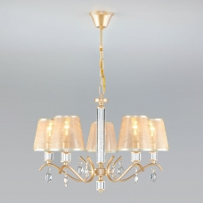Люстра Eurosvet Alcamo 60103/5 перламутровое золото