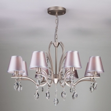 Люстра Eurosvet Aurelia 10089/8 сатинированный никель