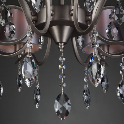 Люстра Eurosvet Aurelia 10089/8 сатинированный никель Люстра Eurosvet Aurelia 10089/8 сатинированный никель