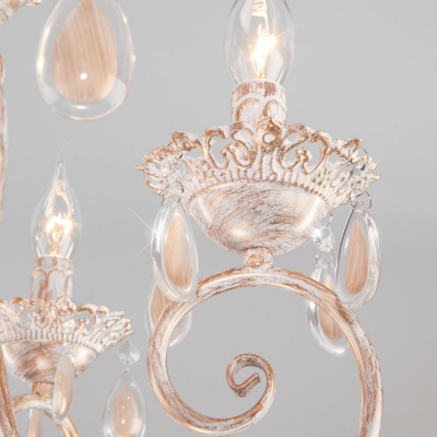 Люстра Eurosvet Galatea 10009/6 белый с золотом