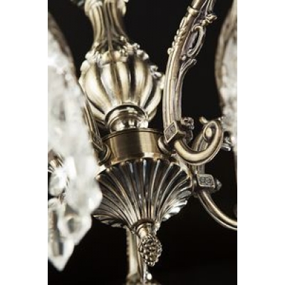 Люстра Eurosvet Lourence 22823/5 античная бронза Люстра Eurosvet Lourence 22823/5 античная бронза