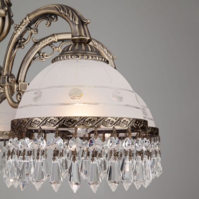 Люстра Eurosvet Lourence 22823/5 античная бронза Люстра Eurosvet Lourence 22823/5 античная бронза