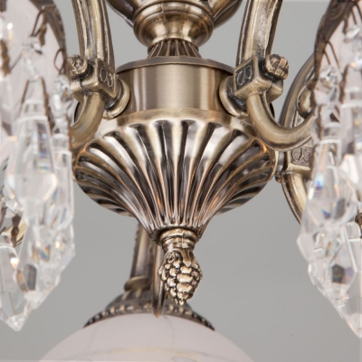 Люстра Eurosvet Lourence 22823/5 античная бронза Люстра Eurosvet Lourence 22823/5 античная бронза