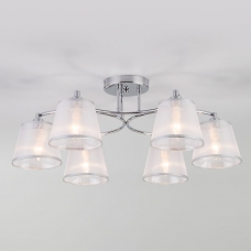 Люстра потолочная Eurosvet Cornetto 60094/6 хром