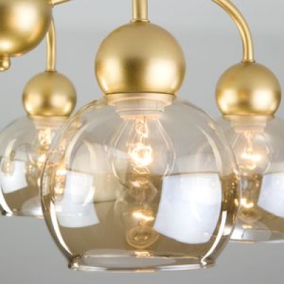 Люстра потолочная Eurosvet Fabia 30148/5 серебряный