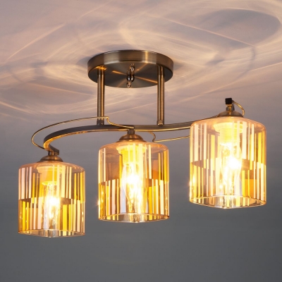 Люстра потолочная Eurosvet Susan 30124/3 античная бронза