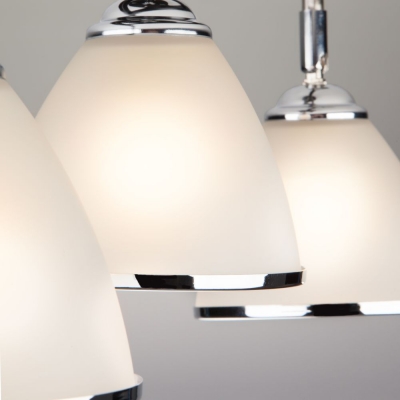 Потолочный светильник Eurosvet Ontario 9612/3 хром;тёмное дерево