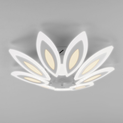 Светодиодная люстра Eurosvet Kabuki 90158/9 белый Светодиодная люстра Eurosvet Kabuki 90158/9 белый