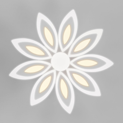 Светодиодная люстра Eurosvet Kabuki 90158/9 белый Светодиодная люстра Eurosvet Kabuki 90158/9 белый