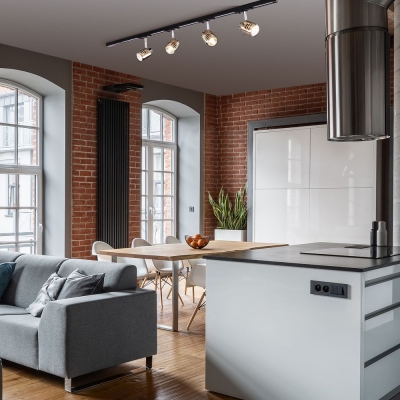 Трековый светильник Eurosvet Leonardo 20076/4 чёрный Трековый светильник Eurosvet Leonardo 20076/4 чёрный