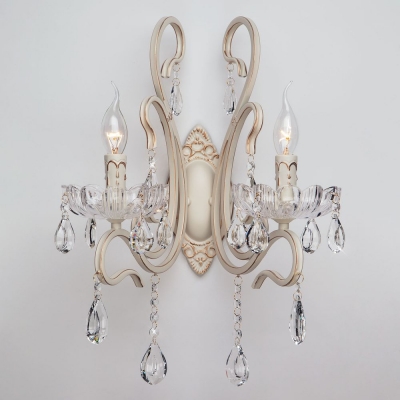 Двойное бра Eurosvet Etna 12205/2 белый с золотом