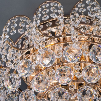 Хрустальная люстра Eurosvet Charm 16017/9 хром Хрустальная люстра Eurosvet Charm 16017/9 хром