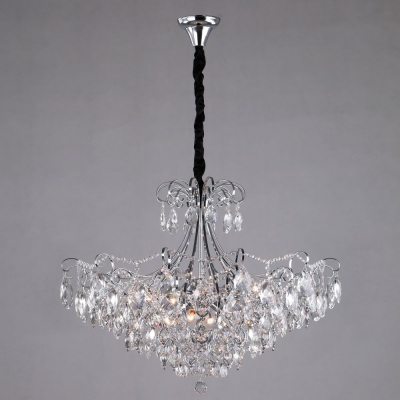 Хрустальная люстра Eurosvet Crystal 10080/12 хром