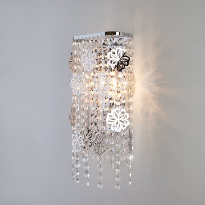 Хрустальное бра Eurosvet Flower 10083/2 хром