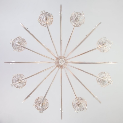 Люстра Eurosvet Alda 3305/8 белый с золотом