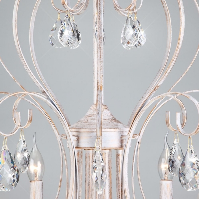 Люстра Eurosvet Alda 3305/8 белый с золотом