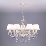 Люстра Eurosvet Amelia 3637/7 белый с золотом