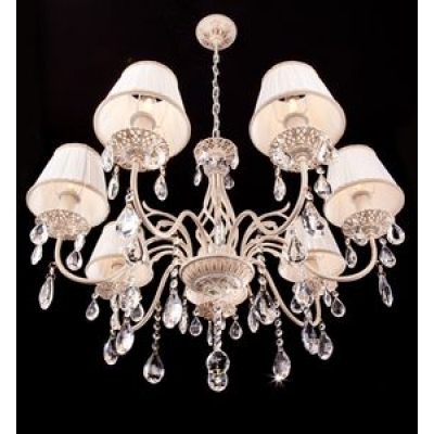 Люстра Eurosvet Amelia 3637/7 белый с золотом