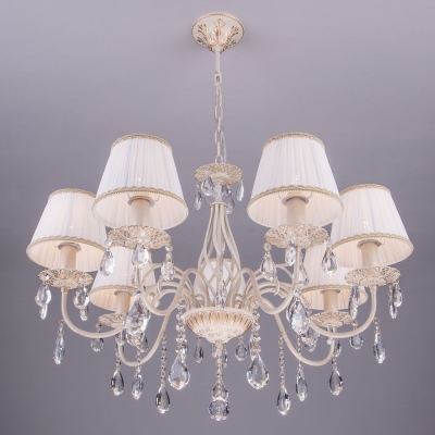 Люстра Eurosvet Amelia 3637/7 белый с золотом