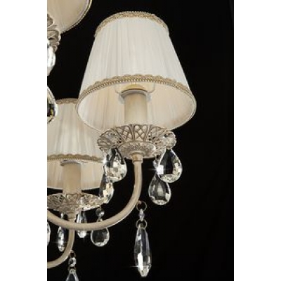 Люстра Eurosvet Amelia 3637/7 белый с золотом