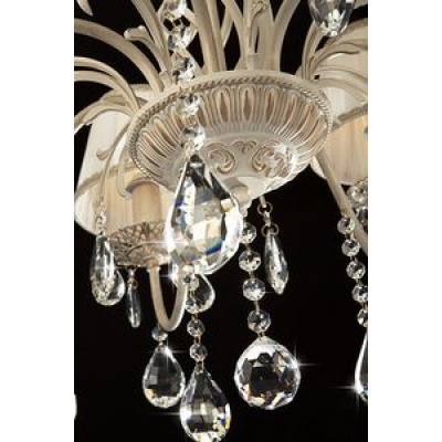 Люстра Eurosvet Amelia 3637/7 белый с золотом