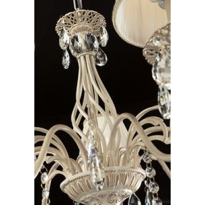 Люстра Eurosvet Amelia 3637/7 белый с золотом