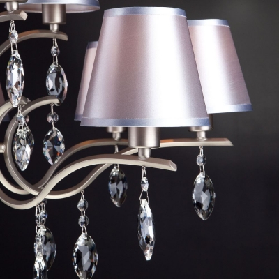 Люстра Eurosvet Aurelia 10089/12 сатинированный никель