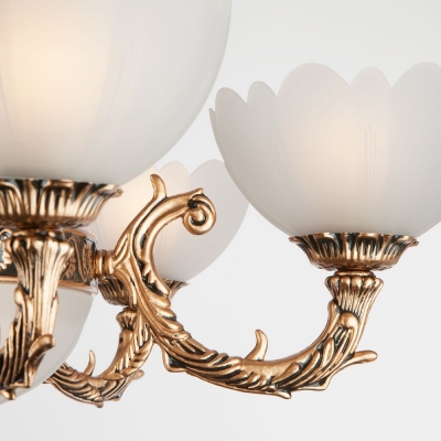 Люстра Eurosvet Bela 6051/6+3 античная бронза