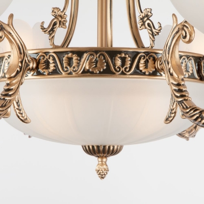 Люстра Eurosvet Bela 6051/6+3 античная бронза