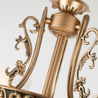 Люстра Eurosvet Bela 6051/6+3 античная бронза