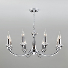 Люстра Eurosvet Garda 60096/8 хром
