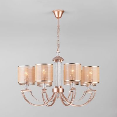 Люстра Eurosvet Licata 60099/8 серебряный