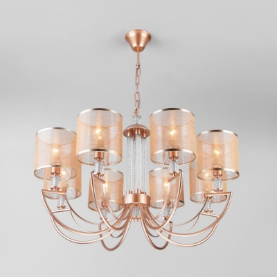 Люстра Eurosvet Licata 60099/8 серебряный